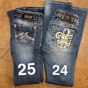 miss me jeans (sizes pictured)